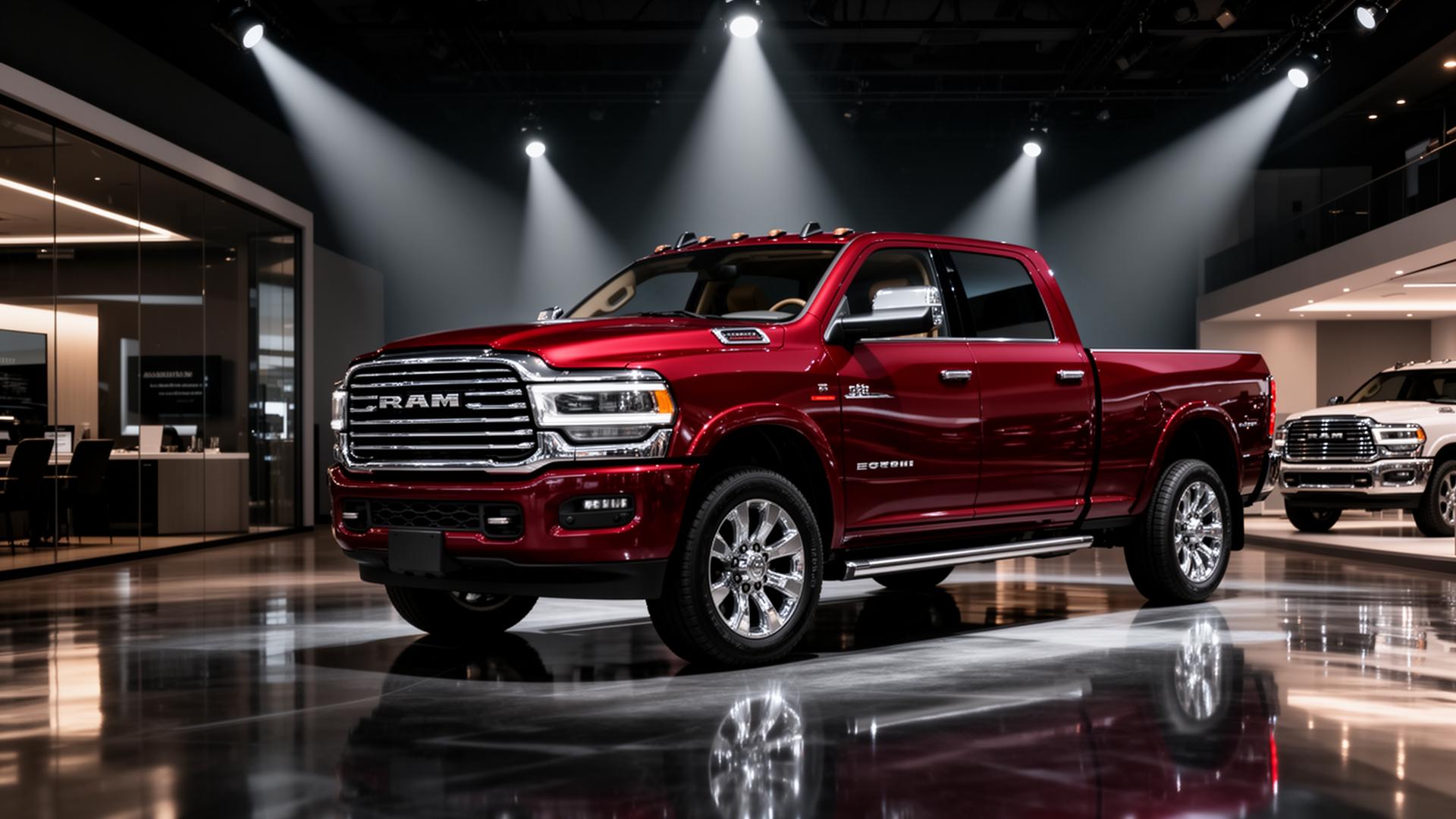 Ram 2500 Longhorn 2026 rouge